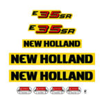 New Holland E35SR Decal Kit