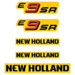New Holland E9SR Decal Kit