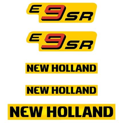 New Holland E9SR Decal Kit