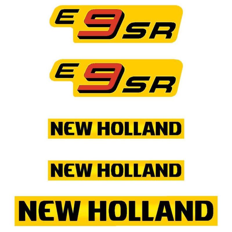 New Holland E9SR Decal Kit