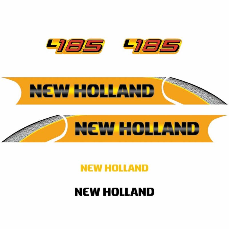 New Holland L185 Decal Kit
