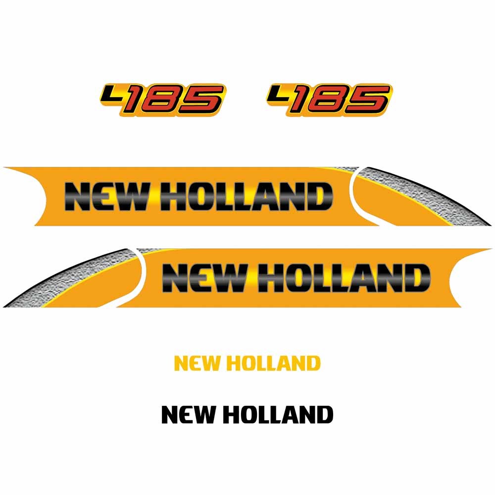 New Holland L185 Decal Kit New Holland L185 Decal Kit