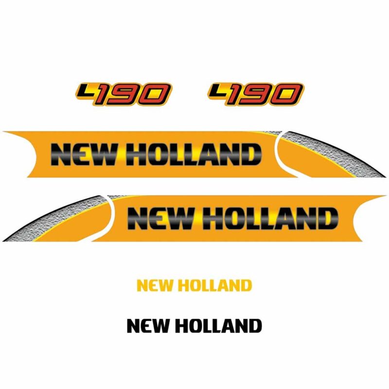 New Holland L190 Decal Kit