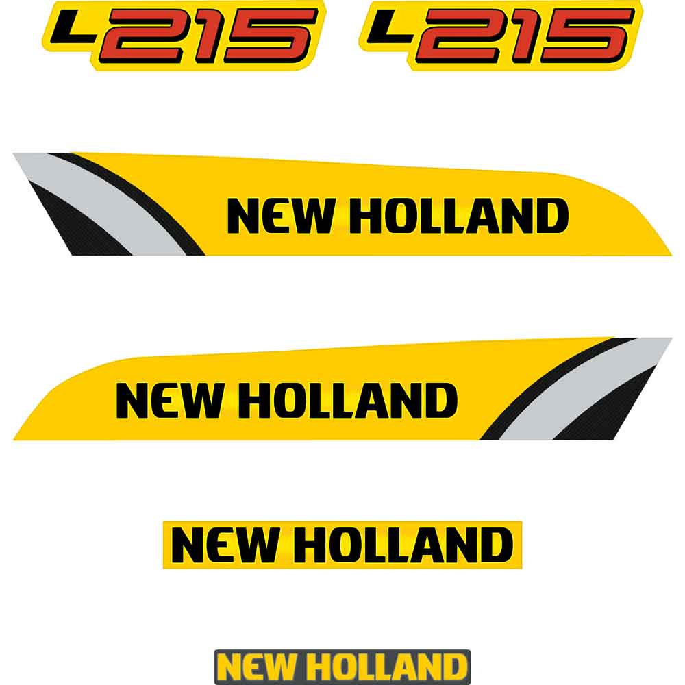 New Holland L215 Decal Kit New Holland L215 Decal Kit