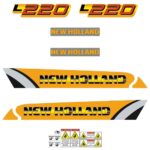 New Holland L220 Decal Kit