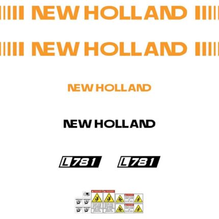 New Holland L781 Decal Kit