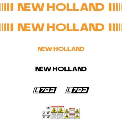 New Holland L783 Decal Kit