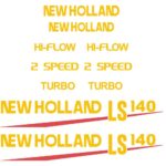 New Holland LS140 Decal Kit