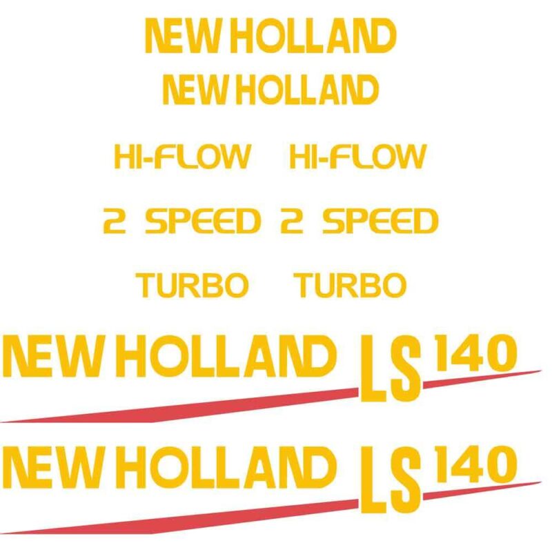 New Holland LS140 Decal Kit