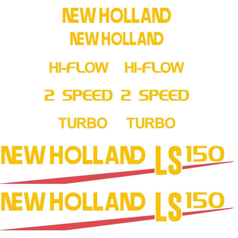 New Holland LS150 Decal Kit New Holland LS150 Decal Kit