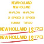New Holland LS170 Decal Kit