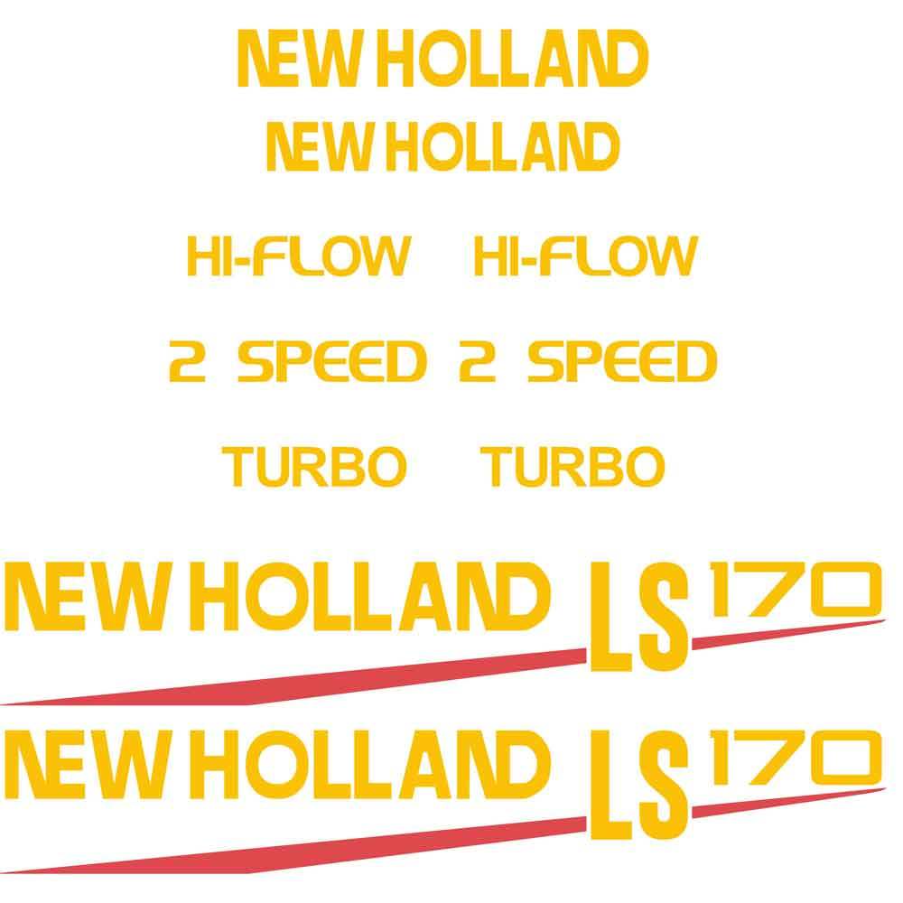 New Holland LS170 Decal Kit New Holland LS170 Decal Kit