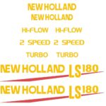 New Holland LS180 Decal Kit