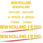 New Holland LS190 Decal Kit