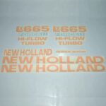 New Holland LX665 Decal Kit