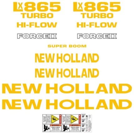 New Holland LX865 Decal Kit