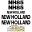 New Holland NH85 Decal Kit