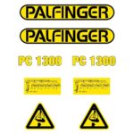 Palfinger PC1300 Decal Kit