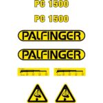 Palfinger PC1500 Decal Kit