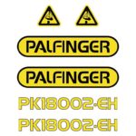 Palfinger PK18002 EH Decal Kit