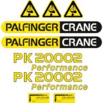 Palfinger PK20002 Decal Kit