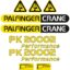 Palfinger PK20002 Decal Kit