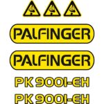 Palfinger PK9001 Decal Kit
