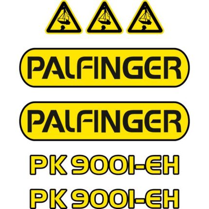 Palfinger PK9001 Decal Kit