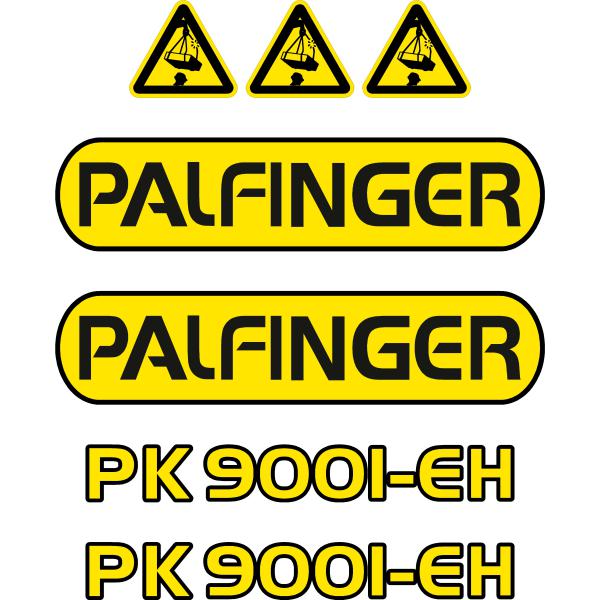 Palfinger PK9001 Decal Kit Palfinger PK9001 Decal Kit