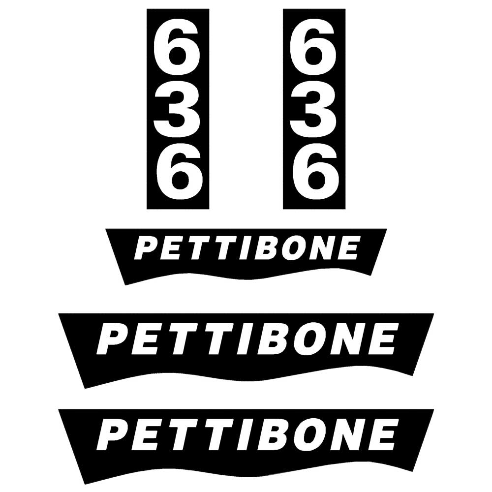 Pettibone 632 Decal Kit Pettibone 632 Decal Kit