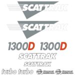 Scat Trak 1300D Decal Kit