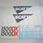 Scat Trak 1500DX Decal Kit