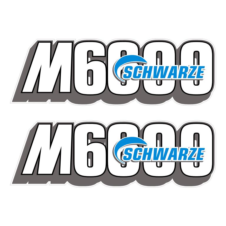 Schwarze M6000 Decal Kit Schwarze M6000 Decal Kit