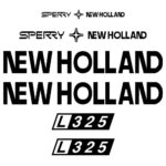 Sperry New Holland L325 Decal Kit