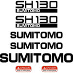 Sumitomo SH130-5 Decal Kit