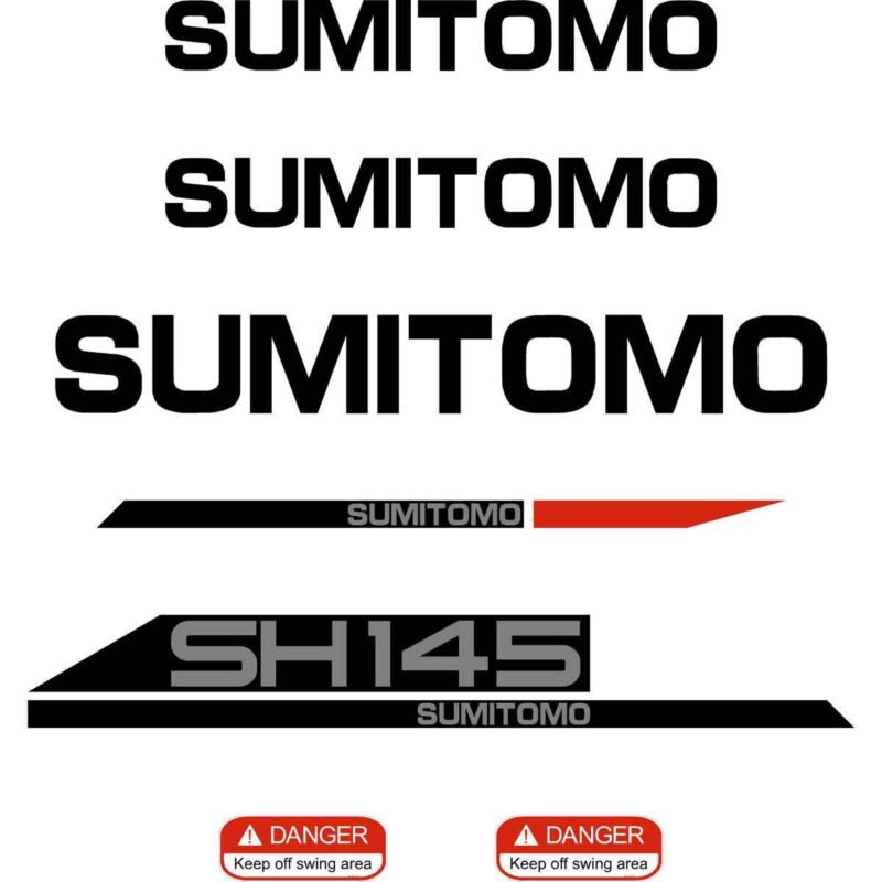 Sumitomo SH145X-6 Decal Kit