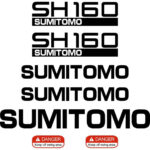 Sumitomo SH160-5 Decal Kit