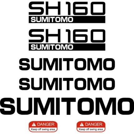 Sumitomo SH160-5 Decal Kit