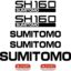 Sumitomo SH160-5 Decal Kit