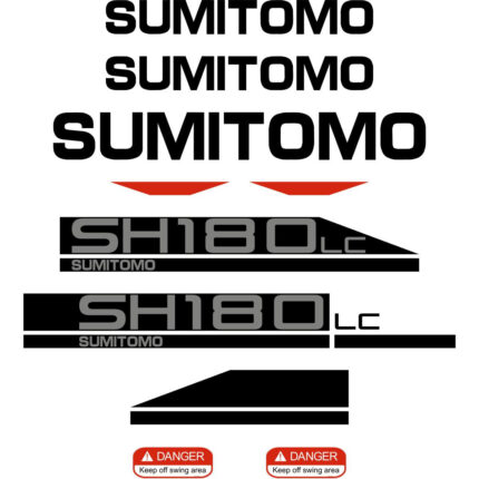 Sumitomo SH180-6 Decal Kit