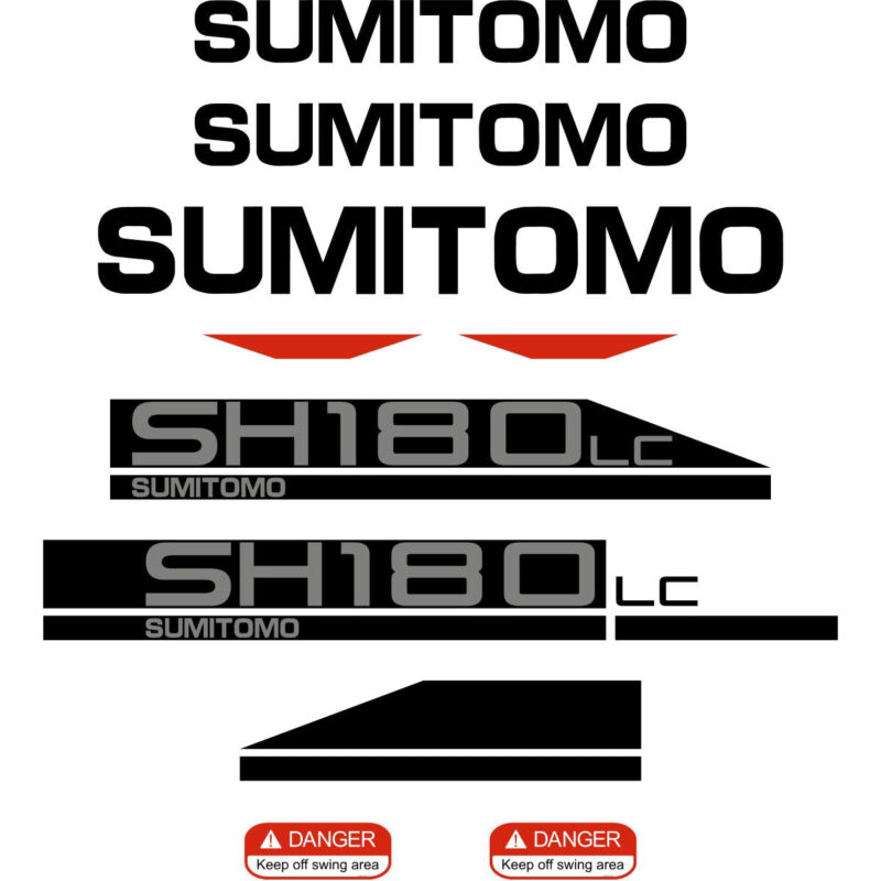 Sumitomo SH180-6 Decal Kit