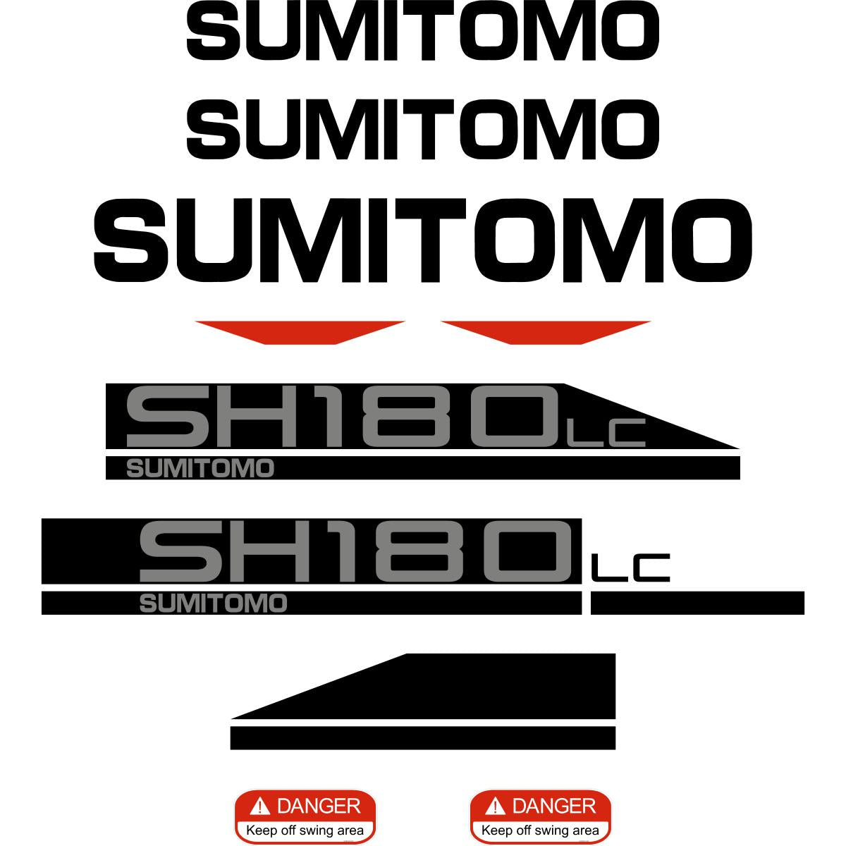 Sumitomo SH180-6 Decal Kit Sumitomo SH180-6 Decal Kit