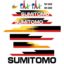 Sumitomo SH200-3 Decal Kit