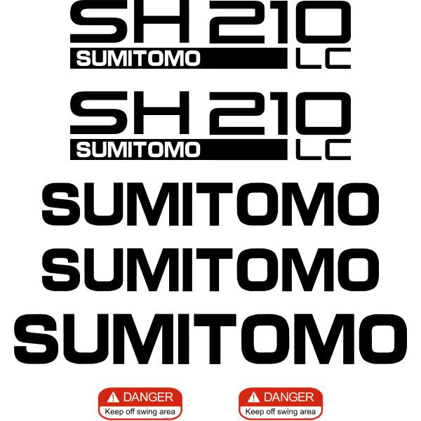 Sumitomo SH210-5 LC Decal Kit Sumitomo SH210-5 LC Decal Kit