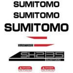 Sumitomo SH235X-6 Decal Kit