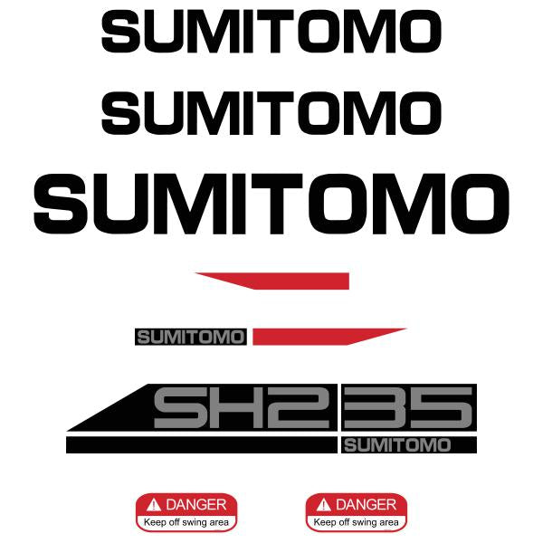 Sumitomo SH235X-6 Decal Kit Sumitomo SH235X-6 Decal Kit