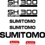 Sumitomo SH300-5 Decal Kit