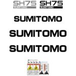 Sumitomo SH75X-3B Decal Kit