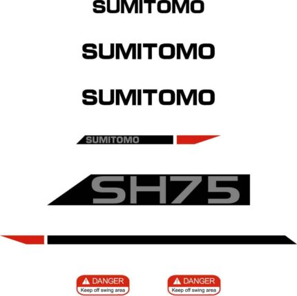 Sumitomo SH75X-6A Decal Kit