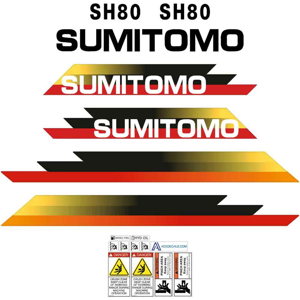 Sumitomo SH80-3 Decal Kit Sumitomo SH80-3 Decal Kit
